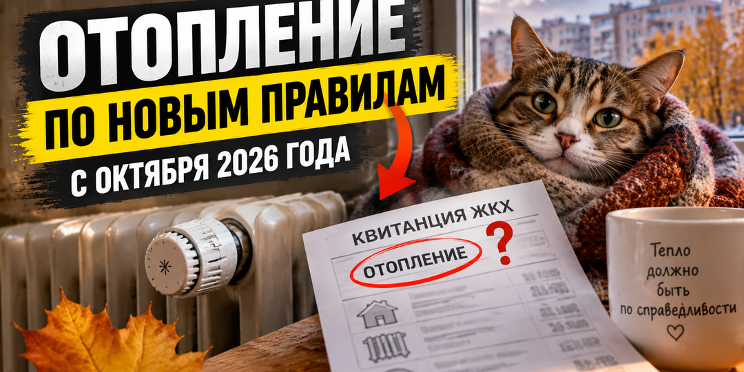 Отопление по новым правилам с октября 2026 года: что изменится в квитанциях жителей многоэтажек