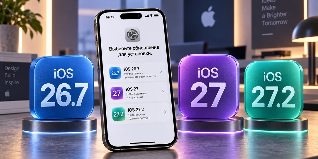iOS 27, iOS 27.2 или iOS 26.7 — какое обновление лучше для Айфона прямо сейчас