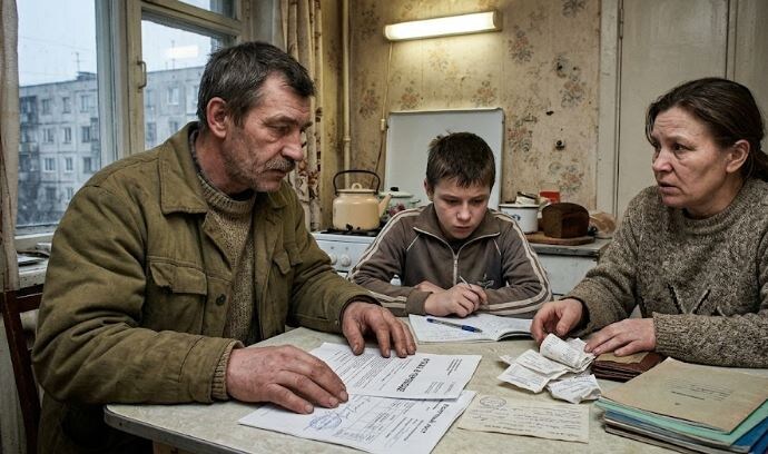 Муж годами перечислял треть зарплаты своей бывшей пассии, пока мы с сыном экономили на школьных тетрадях