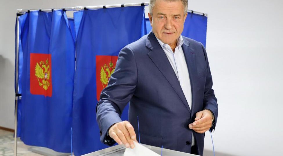 Андрей Шимкив проголосовал на выборах в Новосибирской области