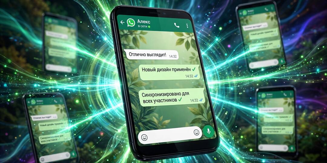 WhatsApp позволит менять оформление чата для всех
