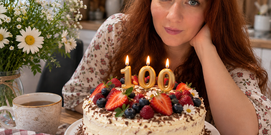 Домашний торт к первым 100 подписчикам: нежный, ягодный и совсем несложный