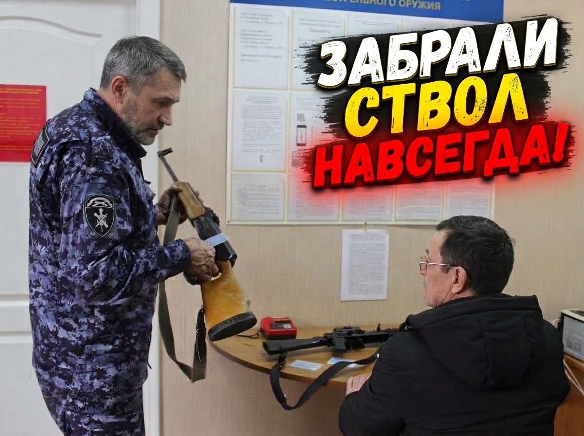 Обычный визит в разрешиловку теперь всё чаще оборачивается для нормальных мужиков окончательным прощанием с любимым ружьем из-за ошибок бурной молодости