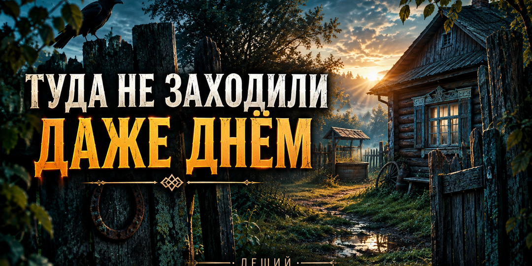 В советской деревне был двор, куда не заходили даже днём.