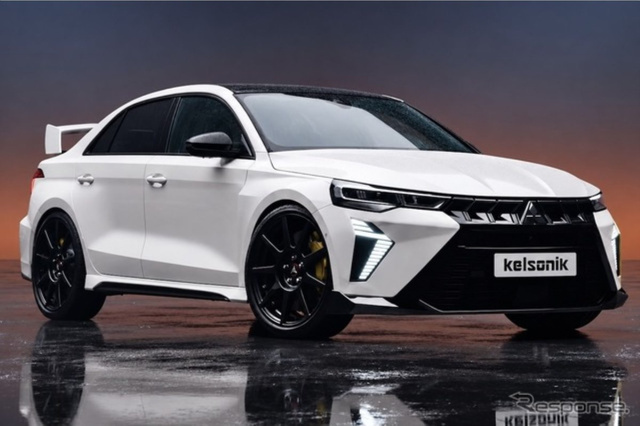 Mitsubishi Lancer Evolution XI показали на неофициальных рендерах