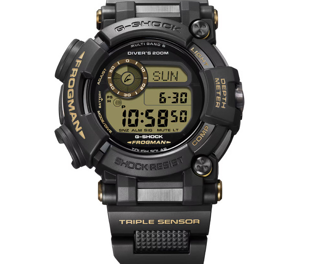 Casio представила G-SHOCK Frogman GWF-D1000BC с композитным браслетом