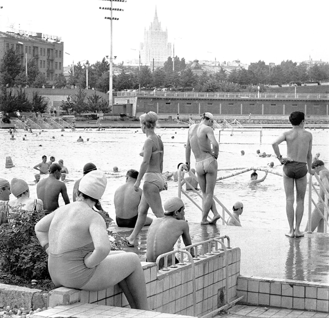 Бассейн «Москва» 1976 год Фото из открытого доступа
