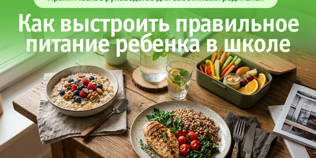 Как выстроить правильное питание ребенка в школе: практическое руководство для заботливых родителей