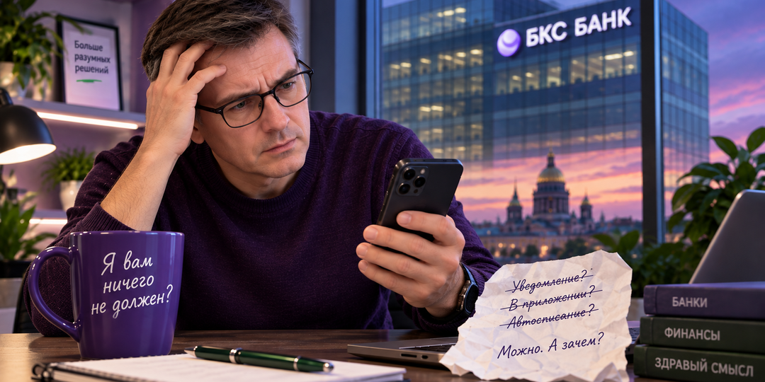 «Алло, я вам ничего не должен?» Как БКС Банк предлагает клиентам самостоятельно искать свои долги
