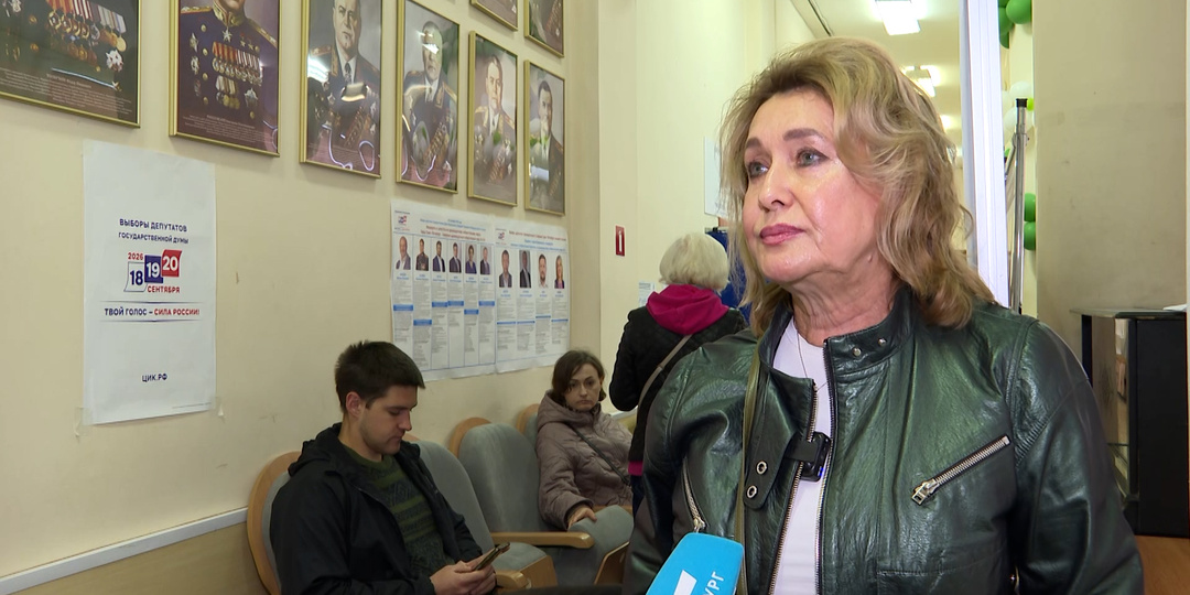 Ирина Иванова: Очень приятно, что молодёжь понимает, что выборы — это серьёзно