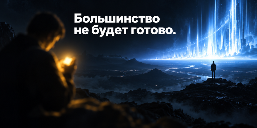 ⚠️ Большинство из нас не будет готово к будущему. И это печально.