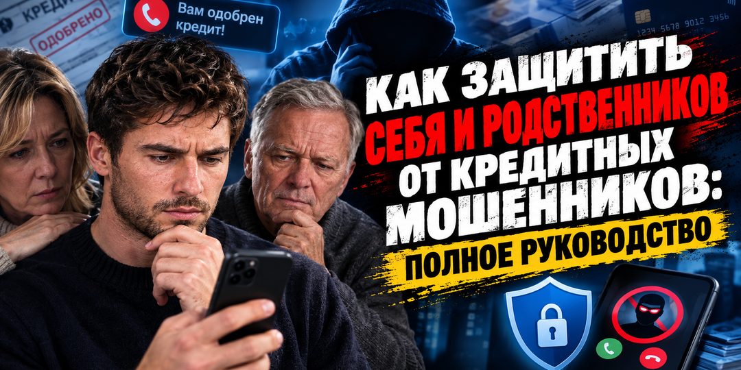 Как защитить себя и родственников от кредитных мошенников: полное руководство