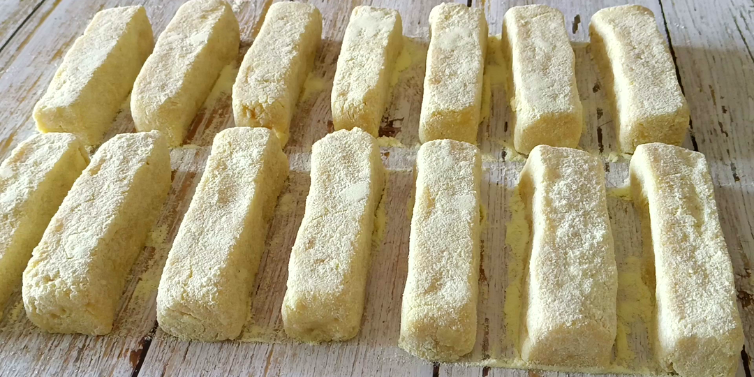 Молочные батончики без сахара с сухим молоком.