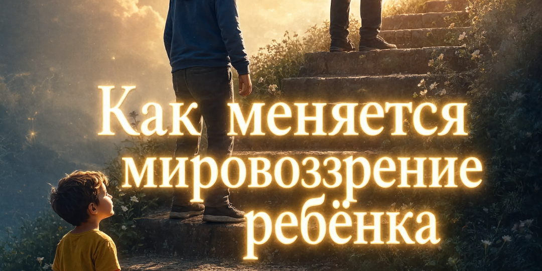 Как меняется мировоззрение ребёнка с возрастом: от "я" к "мы" и обратно к "я"