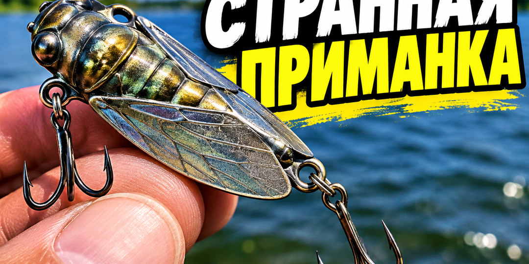Цикада: приманка, которую вы недооценивали, а она облавливает воблеры