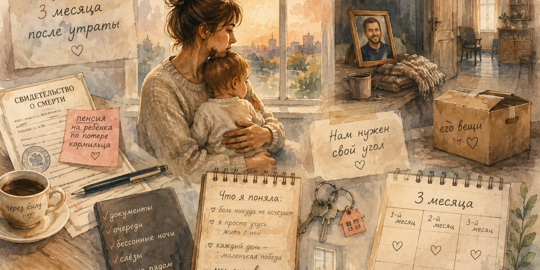 Первые три месяца после утраты: как я училась жить, когда привычный мир перестал существовать