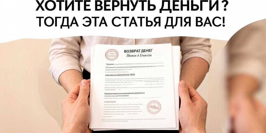 Хотите вернуть деньги? Тогда эта статья для вас