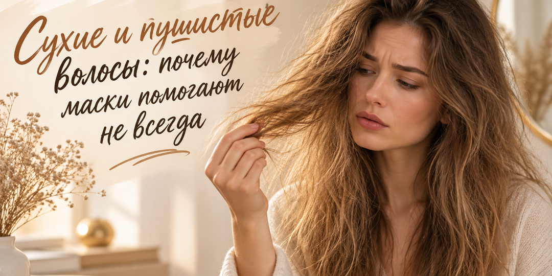 Сухие и пушистые волосы: почему маски помогают не всегда
