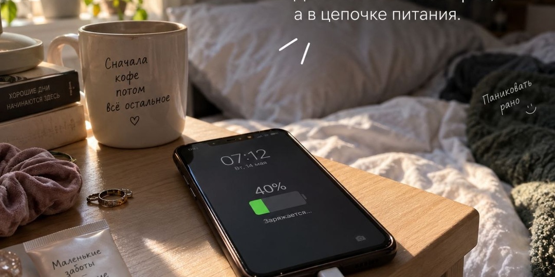 Почему зарядка телефона иногда становится очень медленной