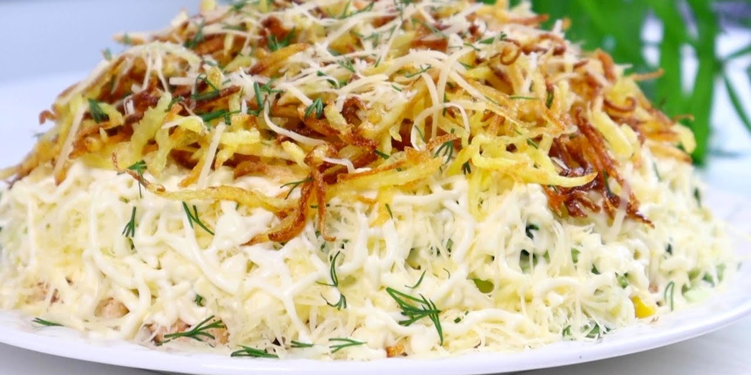 "СУМАСШЕДШИЙ" САЛАТ Супер Простой Супер Вкусный !