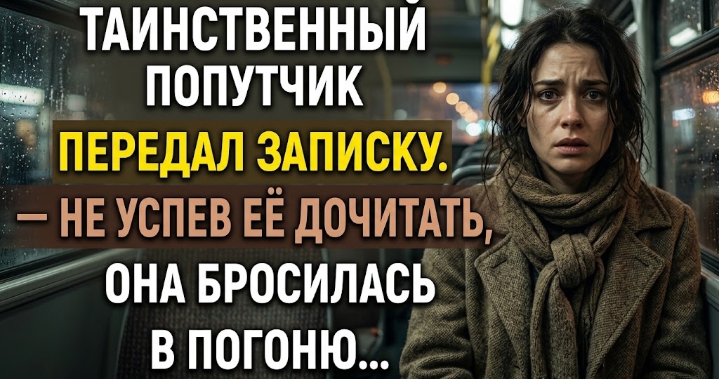Она нашла в руках чужую записку. И не выбросила — хотя могла