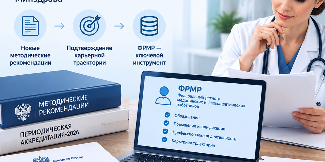 Готовим документы для периодической аккредитации-2026: подробный разбор новых методических рекомендаций Минздрава