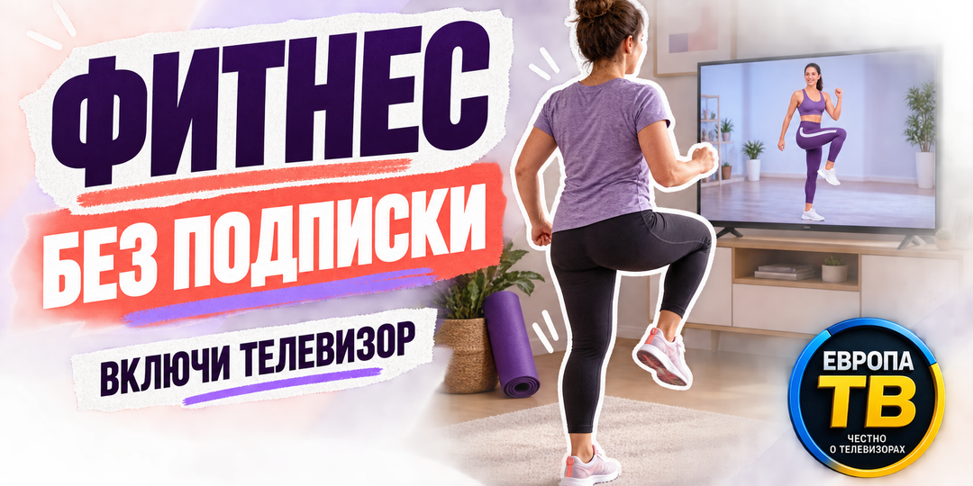 Осенние вечера без новой подписки: как превратить телевизор в домашний зал с бесплатными видеоуроками