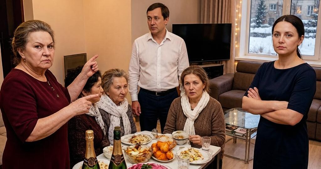 –Краля твоя и без праздника обойдётся, пусть моих гостей обслуживает! – заявила свекровь.