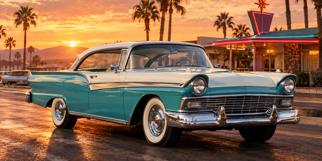 Ford Fairlane второго поколения: стиль и техника 1957–1959 годов