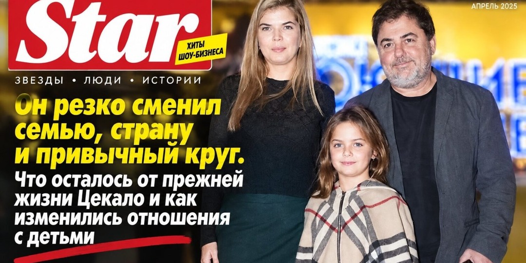 Он резко сменил семью, страну и привычный круг. Что осталось от прежней жизни Цекало и как изменились отношения с детьми