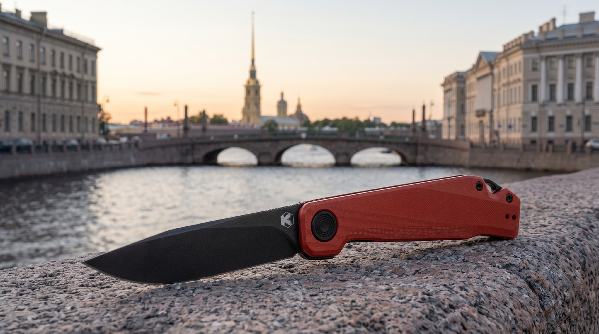 Складной нож Kristal Liniya