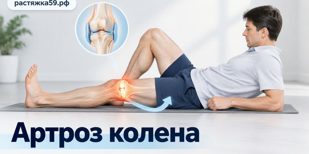 Упражнения при артрозе коленного сустава: комплекс упражнений для сохранения подвижности