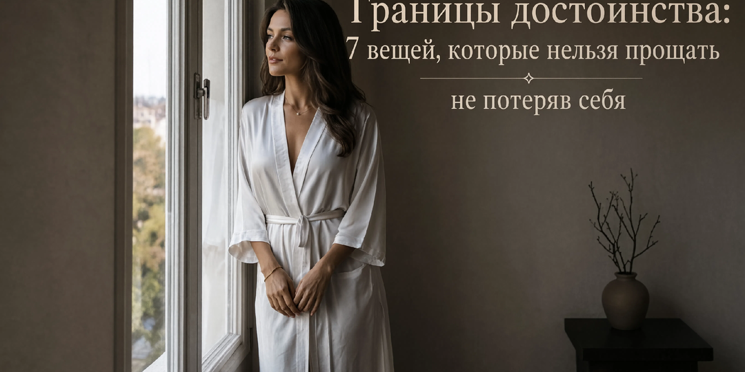 Границы достоинства: 7 вещей, которые нельзя прощать, не потеряв себя