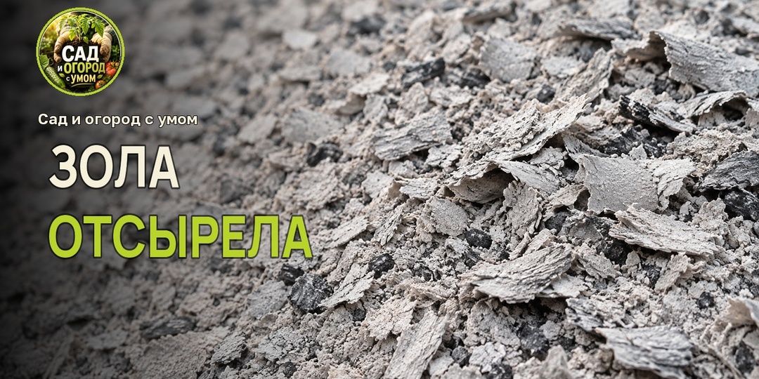 Зола в мешке отсырела. Выбрасывать её или оставить до весны?