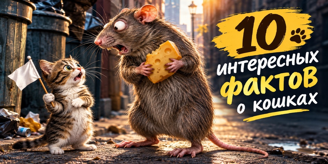 10 интересных фактов о кошках, которые перевернут ваше представление о них