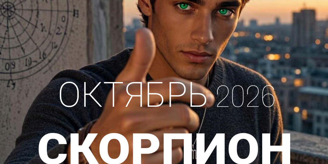 Скорпион ♏️ Октябрь 2026. Ваше великое перерождение.