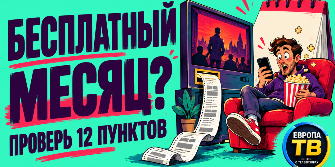 Бесплатный месяц кино: 12 проверок перед активацией, чтобы пробная подписка не превратилась в платную