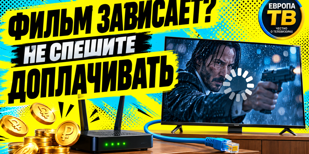 Фильм зависает — провайдер предлагает тариф дороже: как понять, поможет ли доплата вашему телевизору