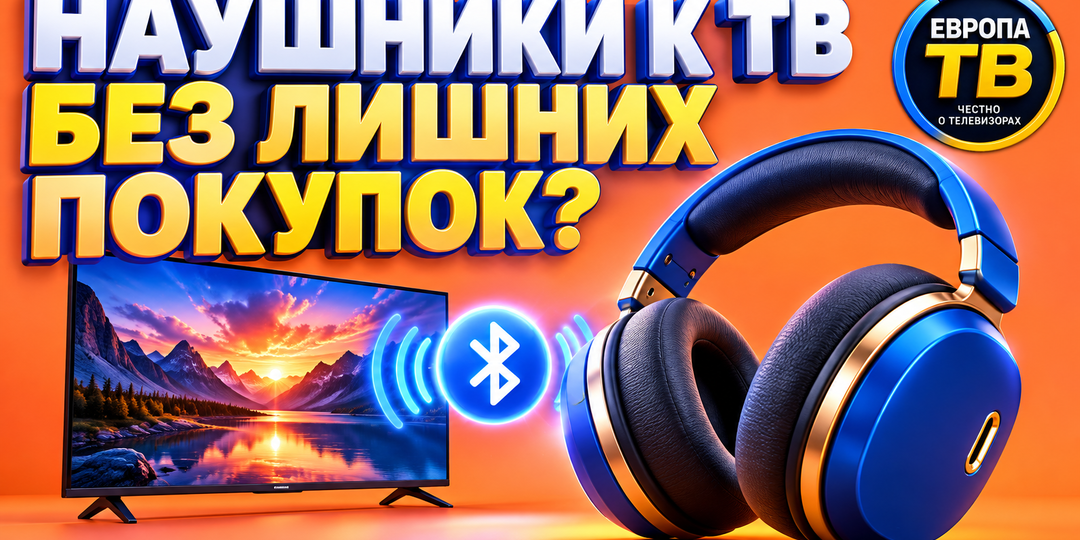 Хотите купить Bluetooth-передатчик? Проверьте, не подключаются ли наушники к телевизору напрямую