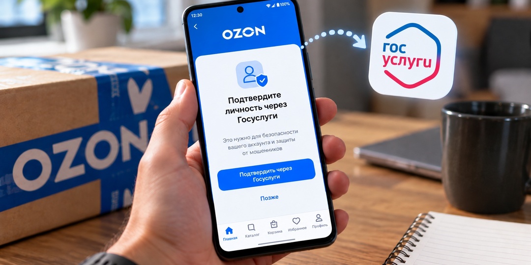 Зачем Ozon просит подтвердить личность через Госуслуги и что будет, если отказаться