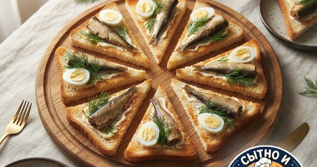 Рыбные мини-закуски для фуршета: 8 быстрых и бюджетных закусок за 15 минут