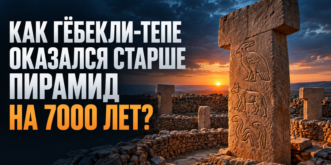 Как Гёбекли-Тепе оказался старше пирамид на 7000 лет?