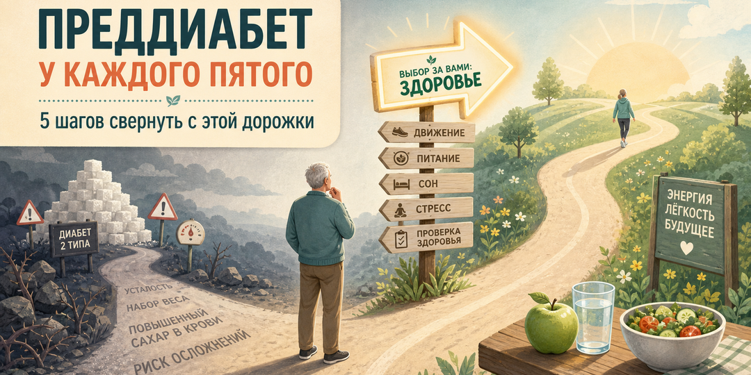 «У вас преддиабет!» — это не приговор, а последнее китайское предупреждение, чтобы спасти сосуды и поджелудочную. 5 простых шагов к здоровью