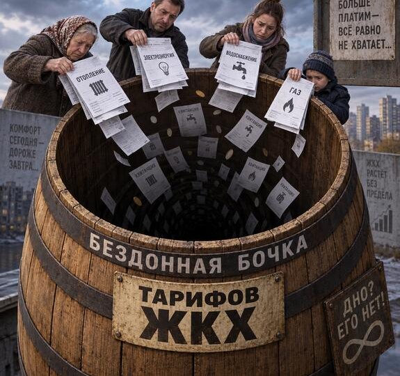 Платите больше: тарифы ЖКХ, дескать, «отстают от инфляции» — под «бездонную бочку» подвели основание