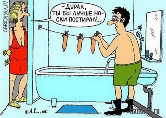 Милые дамы и их мужчины: как мы вместе выживаем. Смешные карикатуры