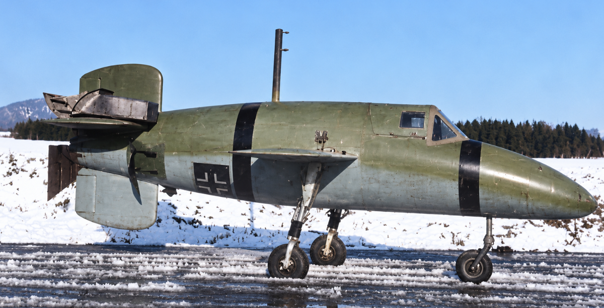 Ba 349 Natter: вертикальный старт, один залп и парашют.(Дзен от Логос ...