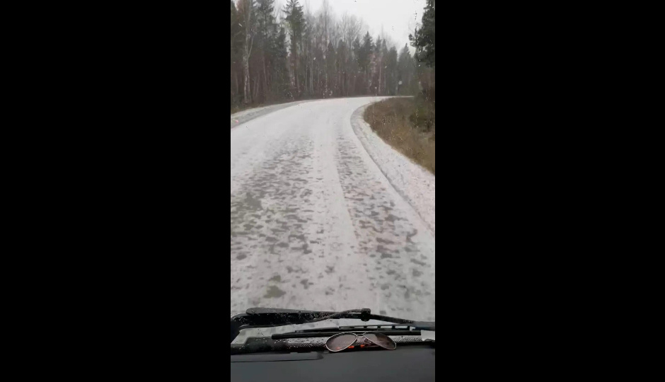 Первый снег выпал в Бодайбо