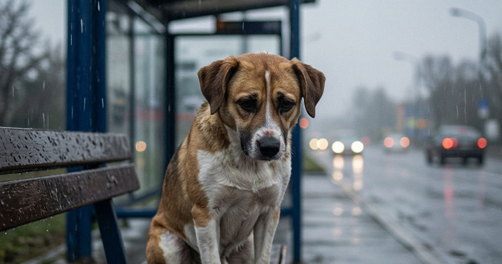 🐕‍🦺«Он ждал её на остановке два года»: история собаки, которая не поверила, что хозяйка уехала