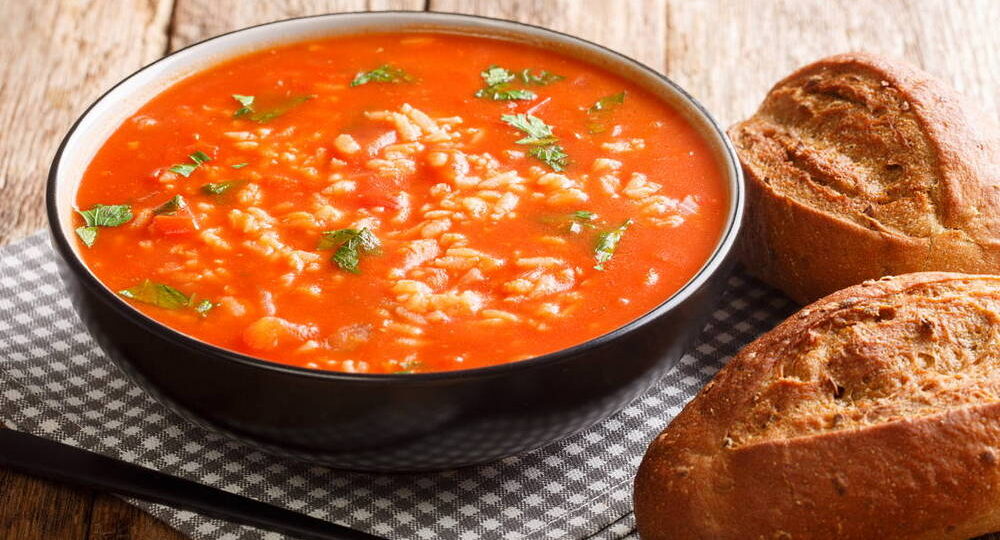 Томатный суп-пюре с рисом: густой, ароматный и невероятно вкусный рецепт на каждый день