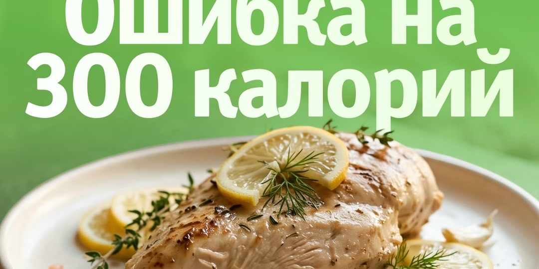 Ошибка на 300 ккал: почему ваша диетическая курица превращает вас в «пышечку», даже если вы считаете калории